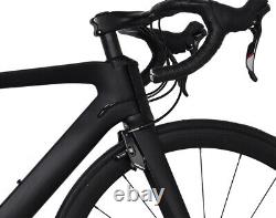 Vélo de route en carbone AERO 12 vitesses cadre roue complet V frein 52cm