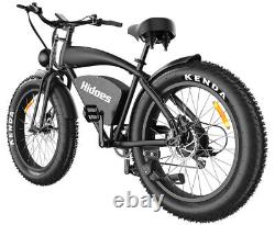 Vélo électrique tout-terrain de montagne Fat Tire Ebike 1200W Vélo électrique de ville hors route E-bike 26 pouces