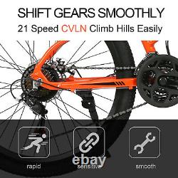 Vélo tout terrain à suspension intégrale, roues de 26 pouces, cadre en alliage d'aluminium.